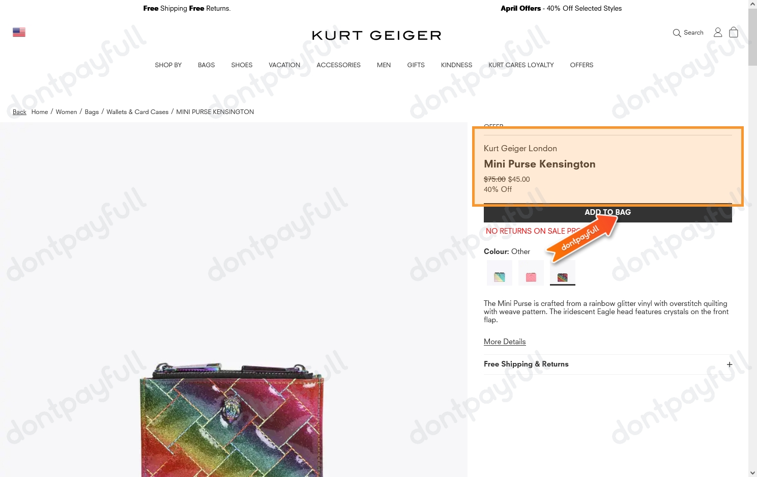 75 Off Kurt Geiger Promo Code, Coupon Codes Mar 2024