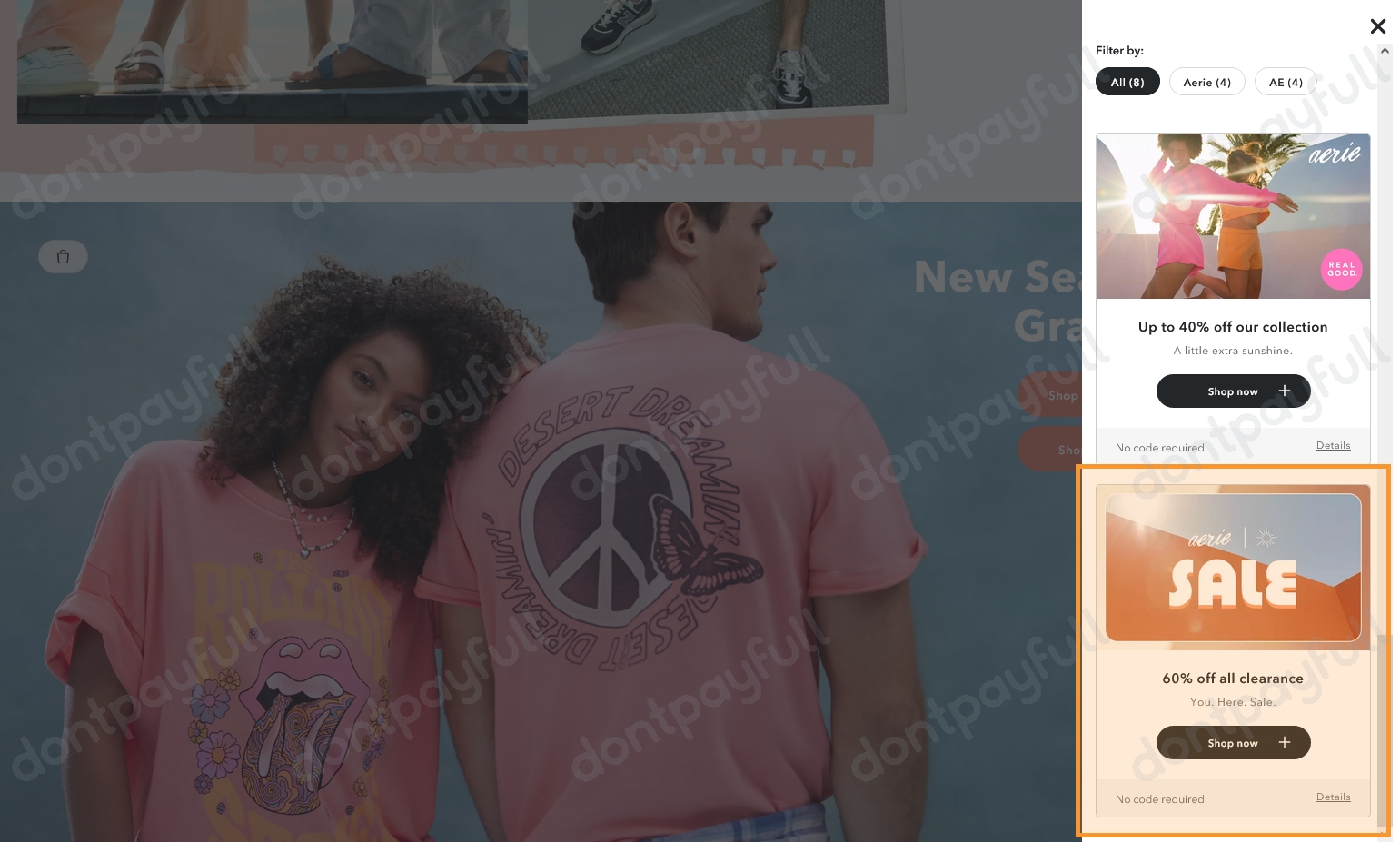 80 Off American Eagle Promo Code, Coupons, March 2024