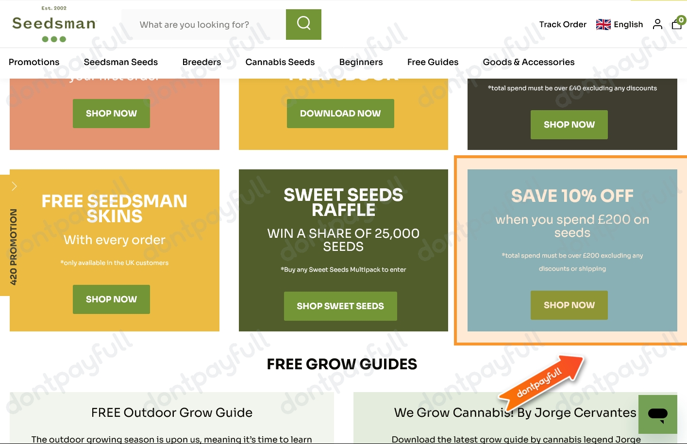 50 Off Seedsman Discount Code (27 Active) March 2025