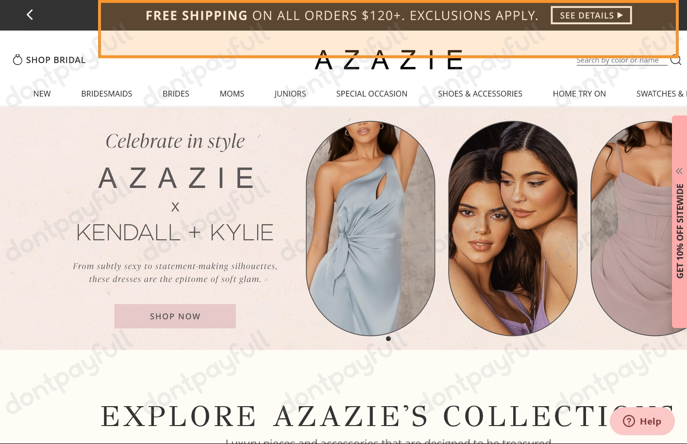 85% Off Azazie Promo Codes, Coupons - September 2024