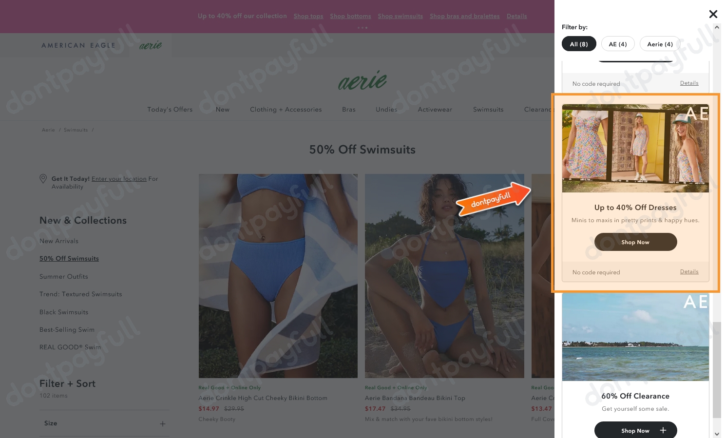 75 Off Aerie Promo Code, Coupons January 2025