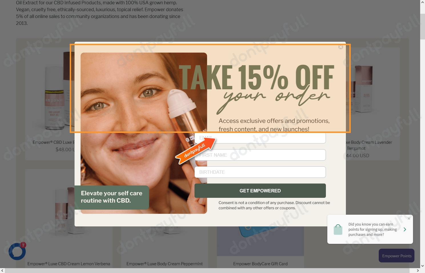 20 Off Empower Bodycare COUPON September 2023
