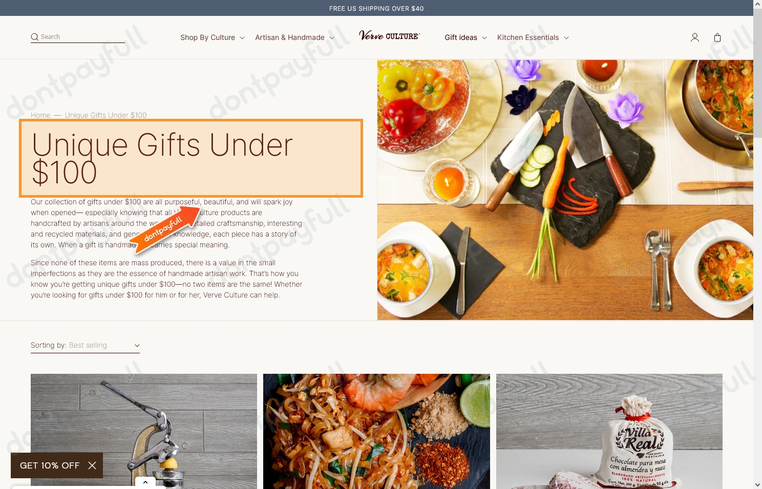 10 Off Verve Culture DISCOUNT CODES, September 2024