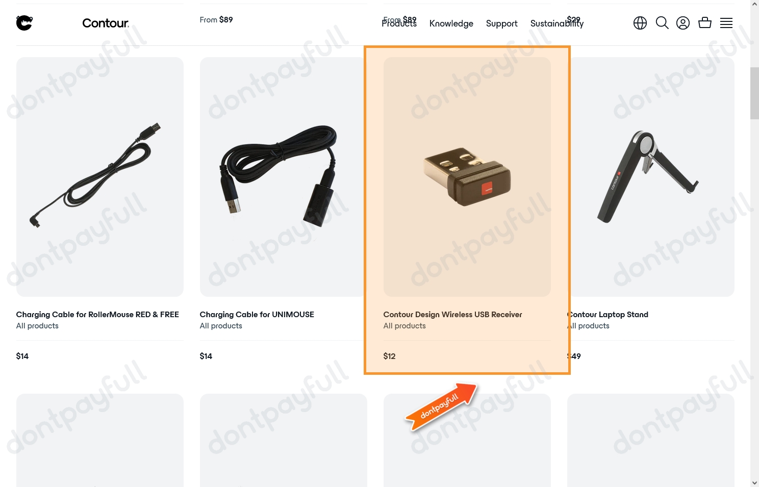 Contour Design Wireless USB Receiver