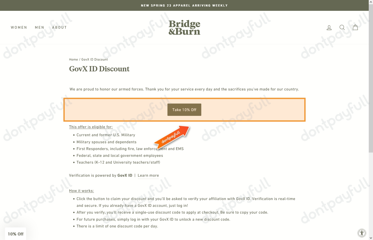 60 Off Bridge & Burn DISCOUNT CODE ⇨ August 2023