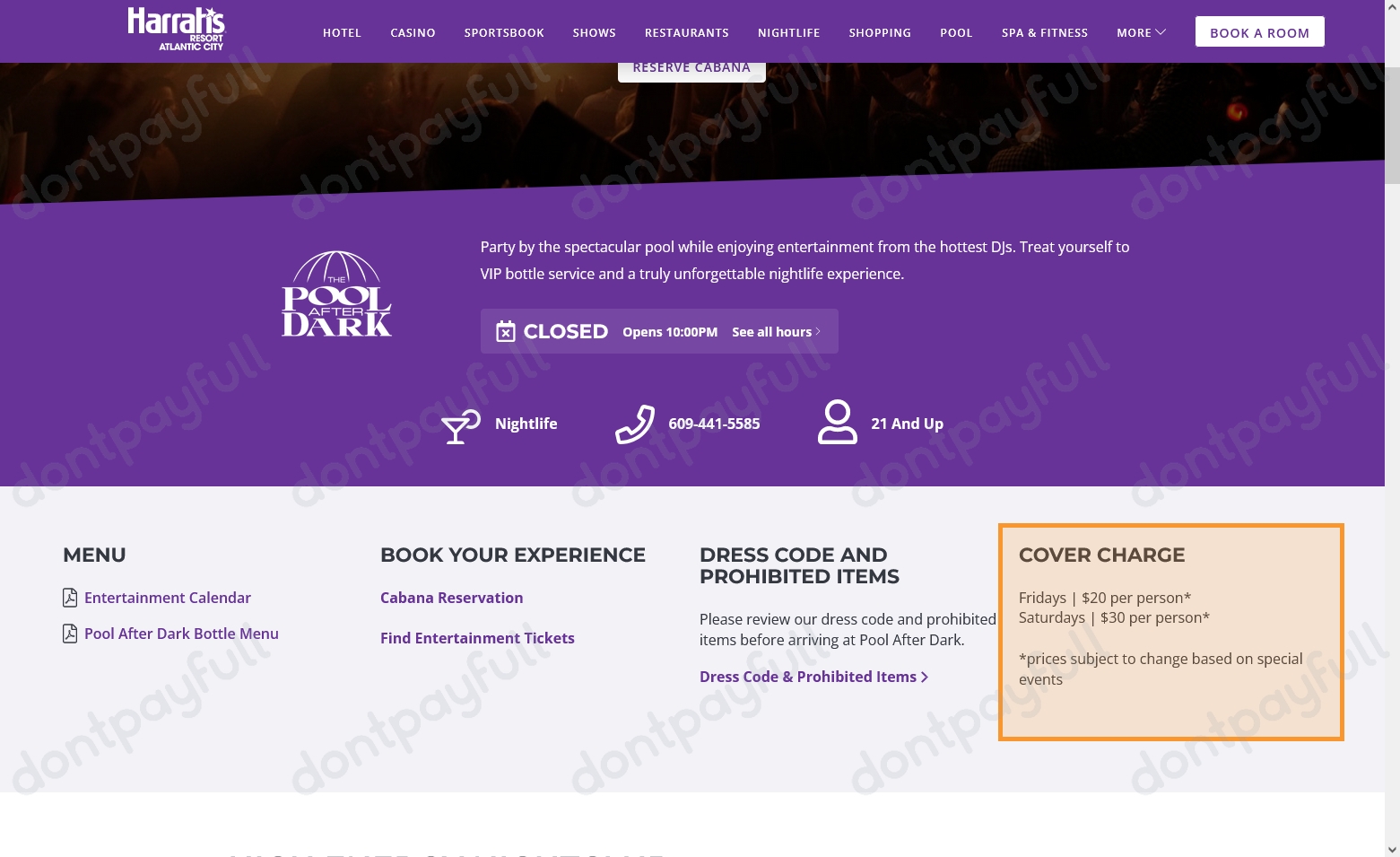 39 Off Tropicana Atlantic City OFFER CODES, August 2024