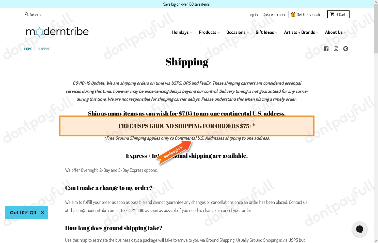 55 Off Modern Tribe DISCOUNT CODES ⇨ August 2024