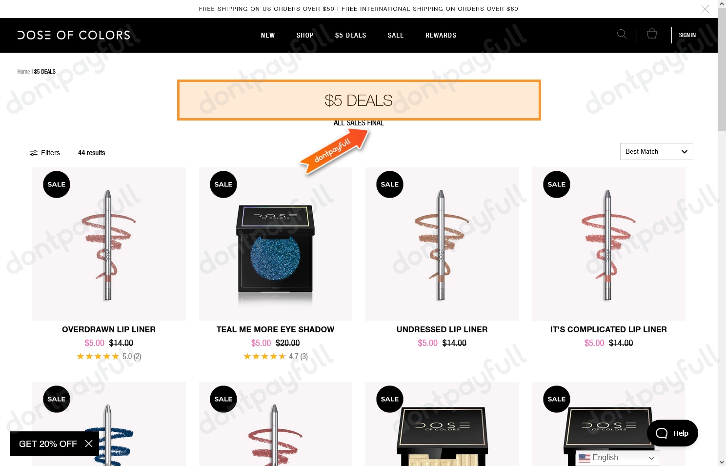 75 Off Dose of Colors COUPON CODE ⇨ June 2024