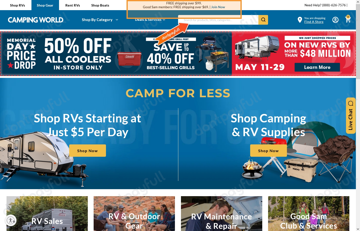 90 Off Camping World Promo Code, Coupons July 2024