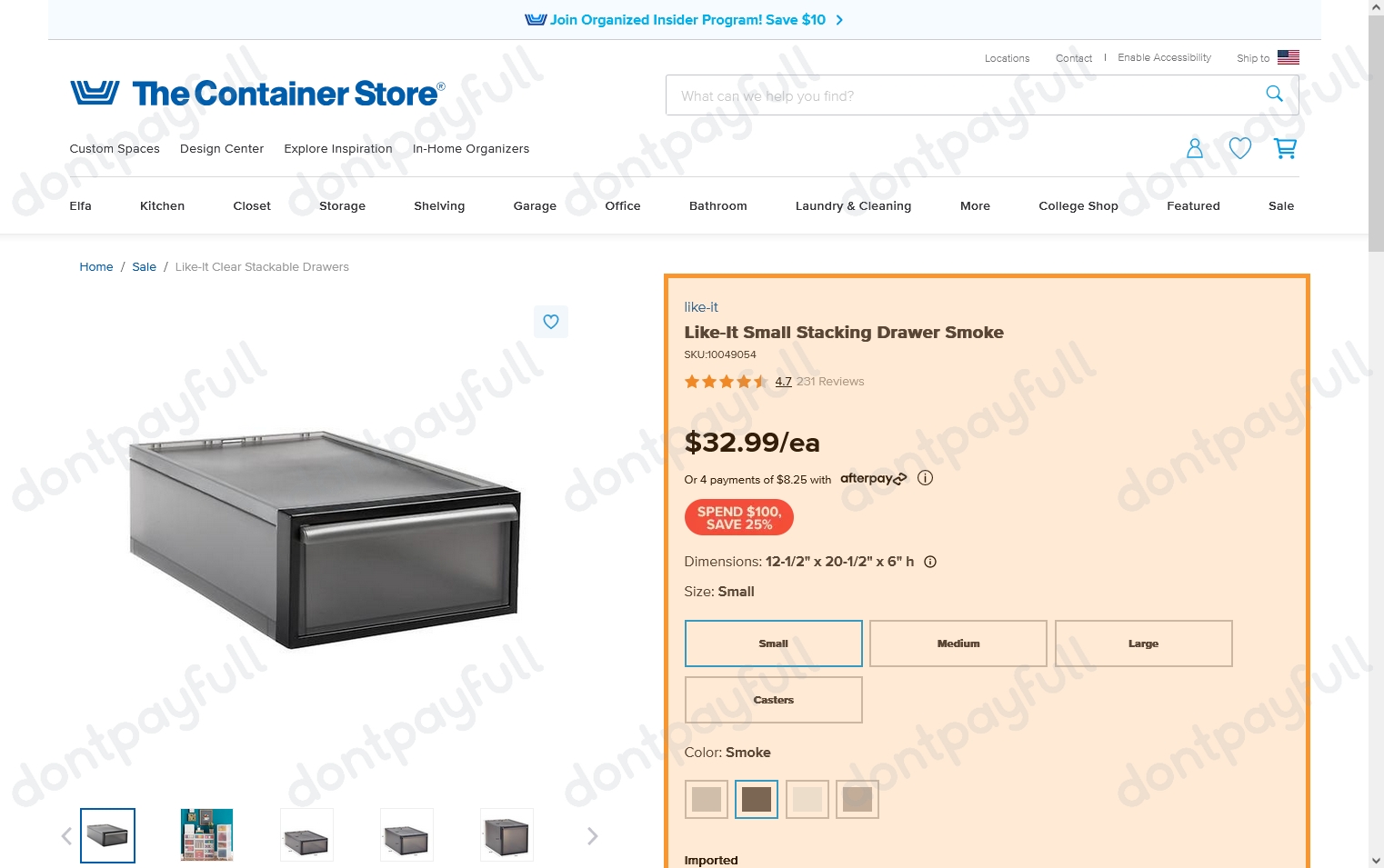 75 Off Container Store Coupon, Promo Codes May 2024