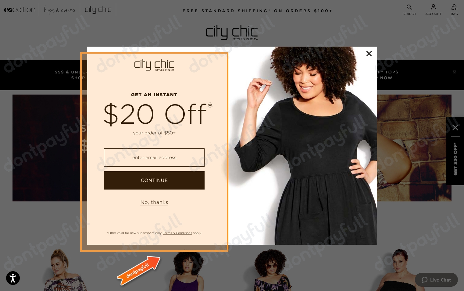 85 Off City Chic Coupon, Promo Codes May 2024