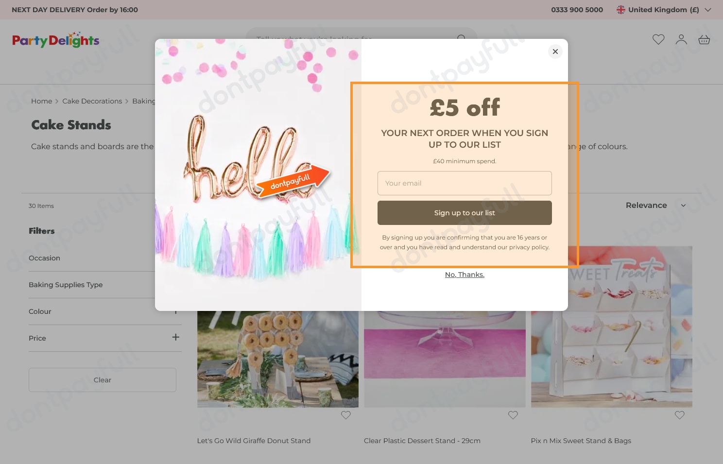 70 Off Party Delights Discount Code (21 Active) May 2024