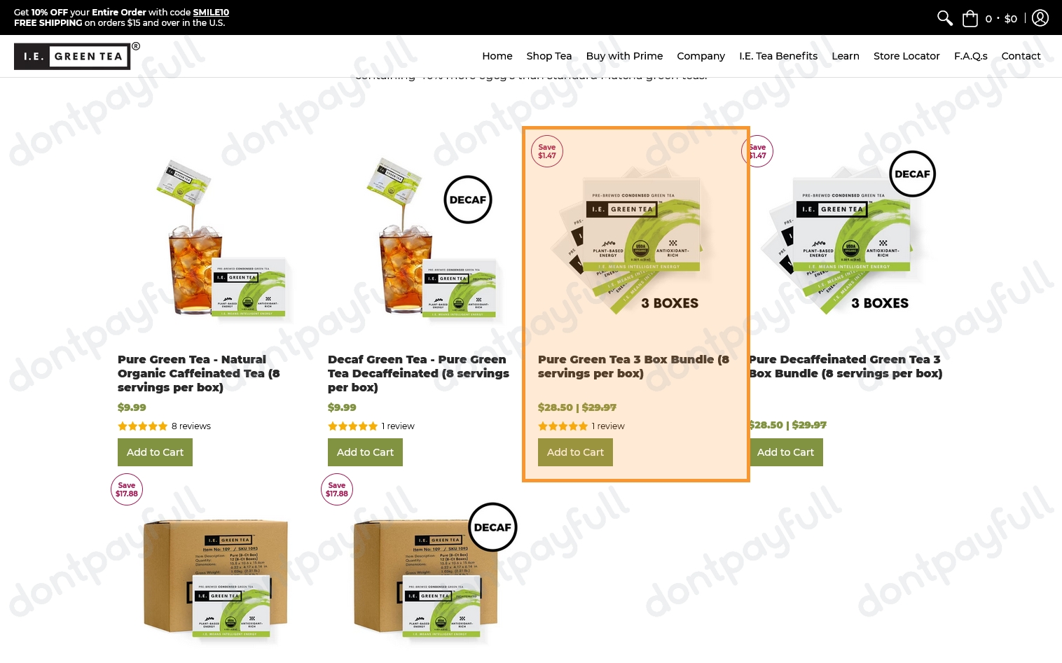 30 Off I.E. Green Tea COUPON ⇨ (27 ACTIVE) March 2024