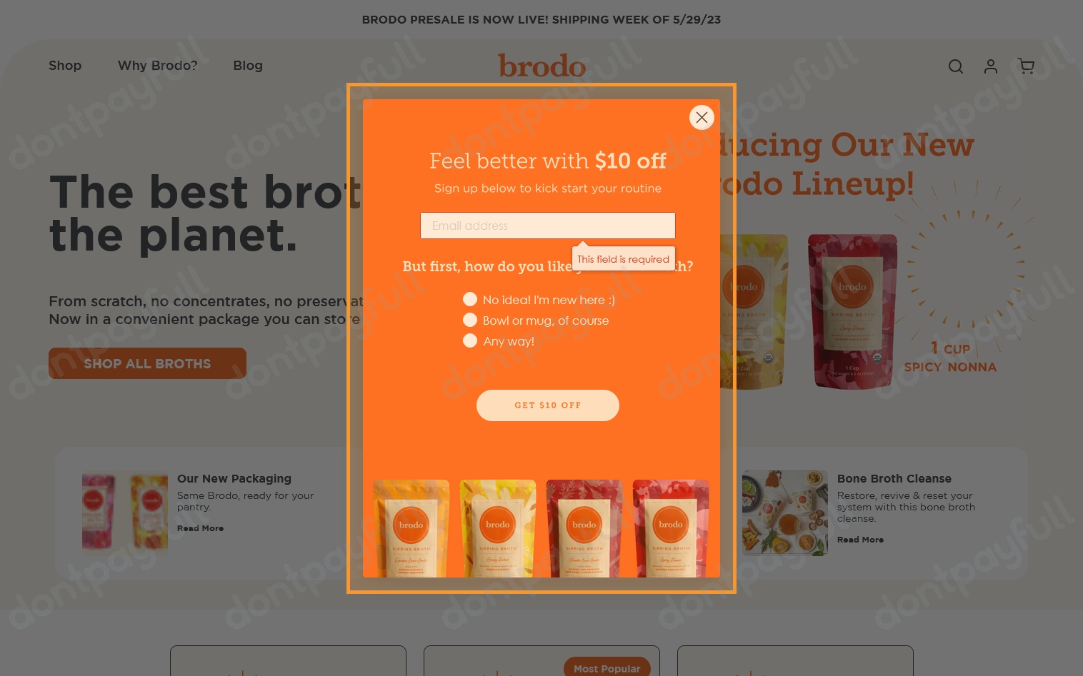 50 Off Brodo Coupon Code, Promo Codes May 2024