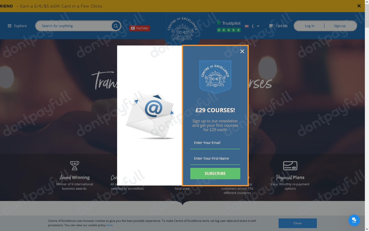 83 Off Centre of Excellence DISCOUNT CODE March 2025