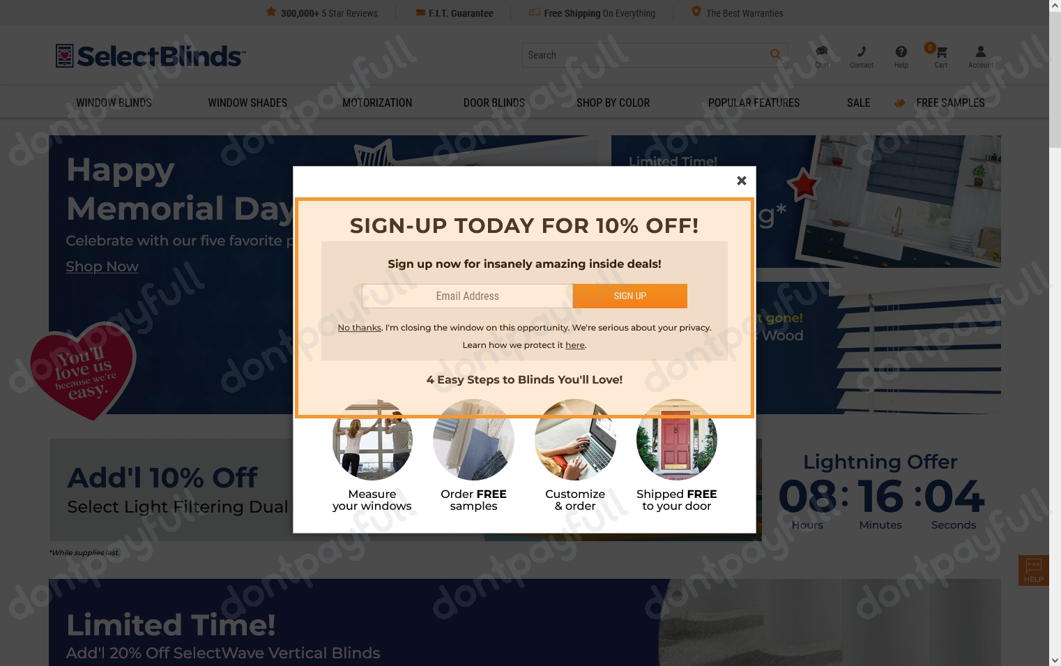 50 Off Select Blinds Coupon, Promo Codes August 2023