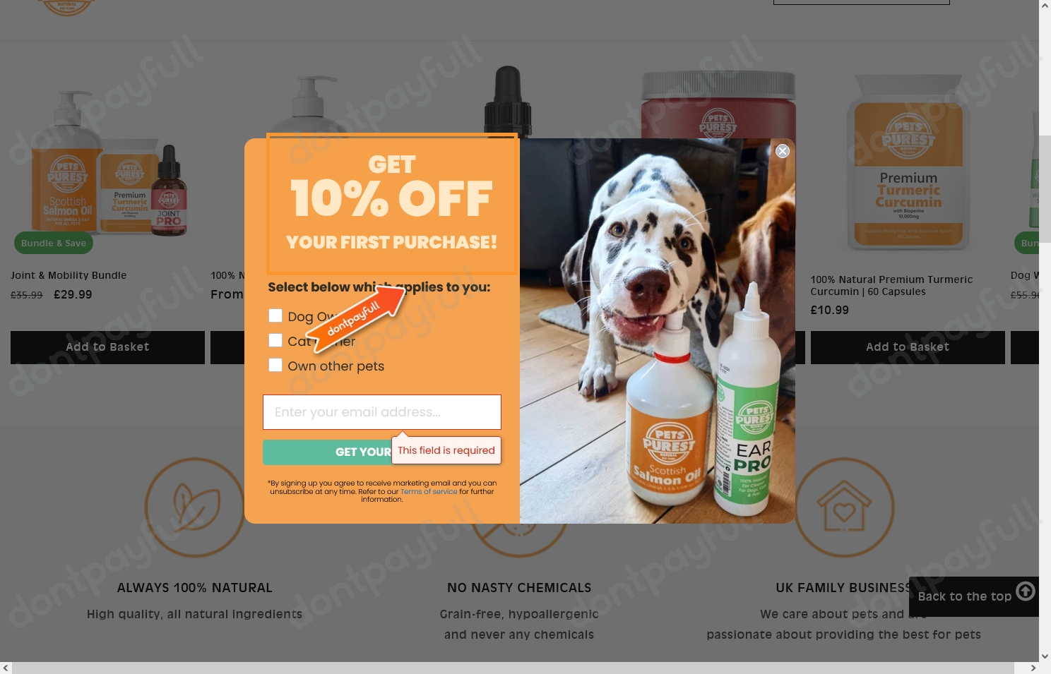 60 Off Pets Purest DISCOUNT CODE ⇨ February 2024