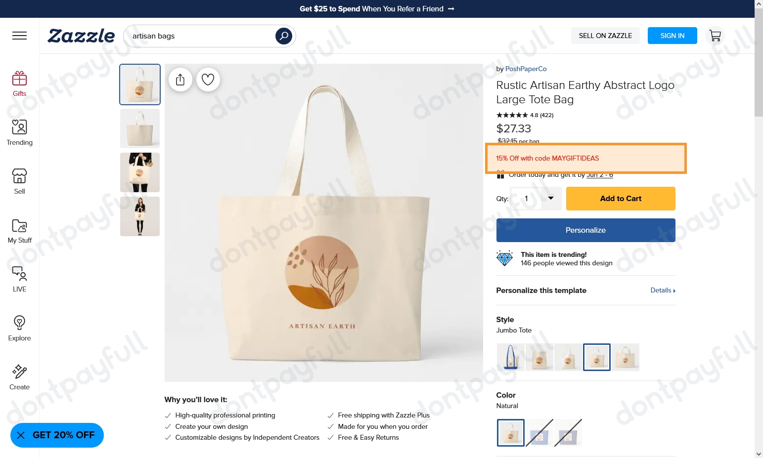 50 Off Zazzle Promo Code, Coupon Codes May 2024