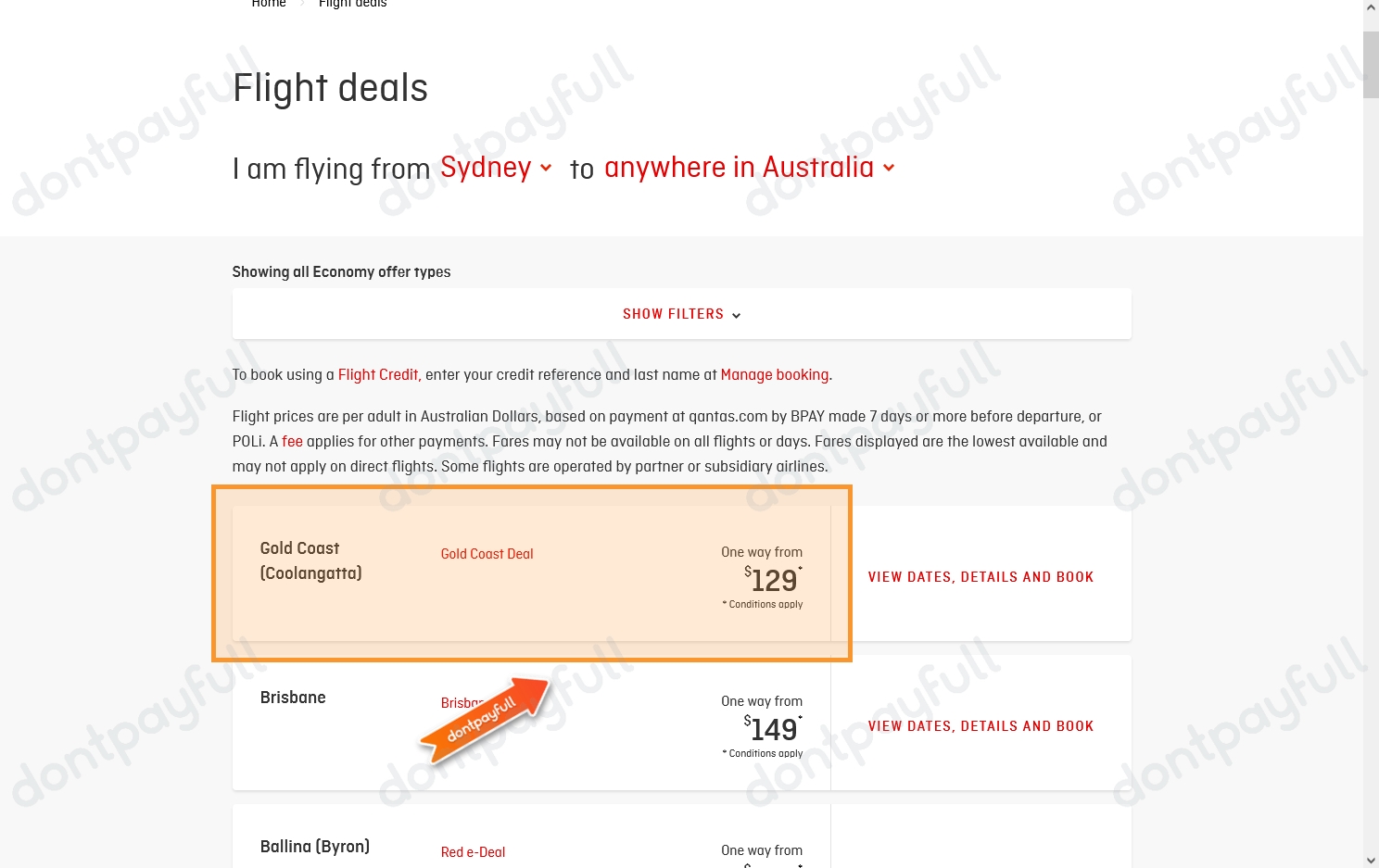 Qantas Promo Code November 2025