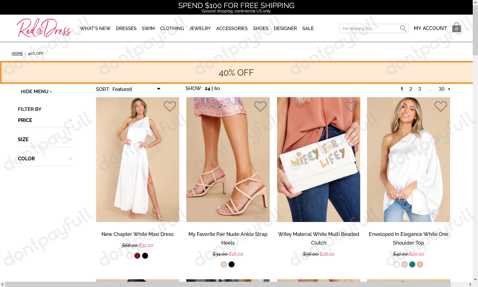 90 Off Red Dress Coupon, Discount Codes May 2024