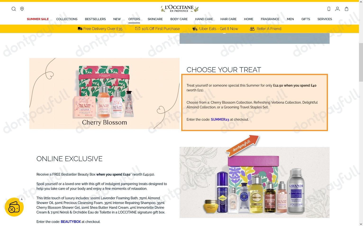 50 Off L'Occitane Discount Code, Promo Codes
