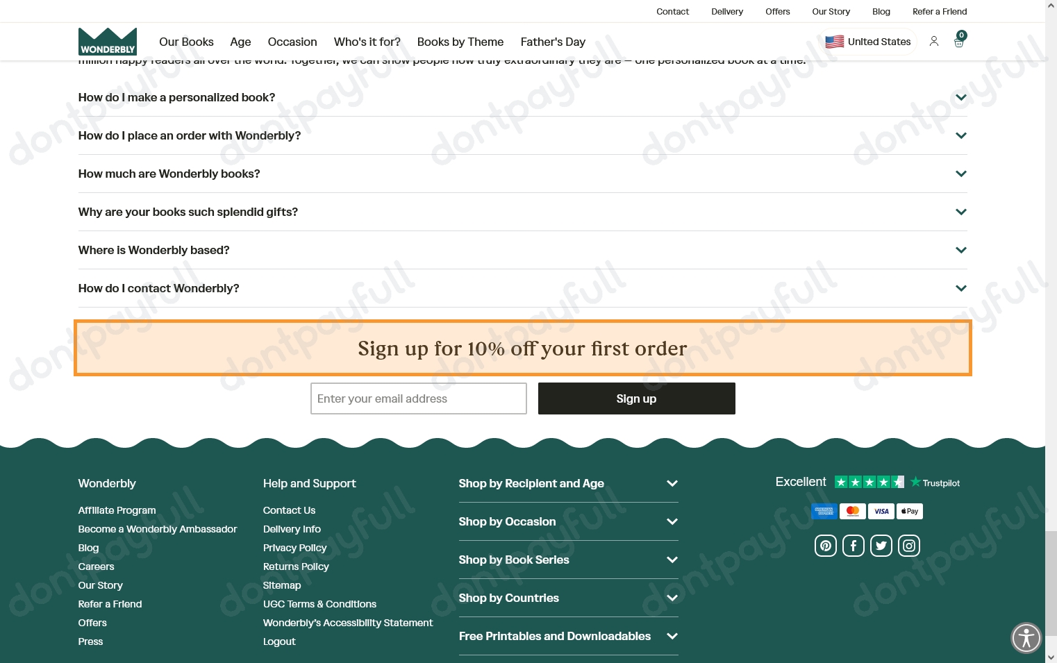 Wonderbly Coupon Code 2025