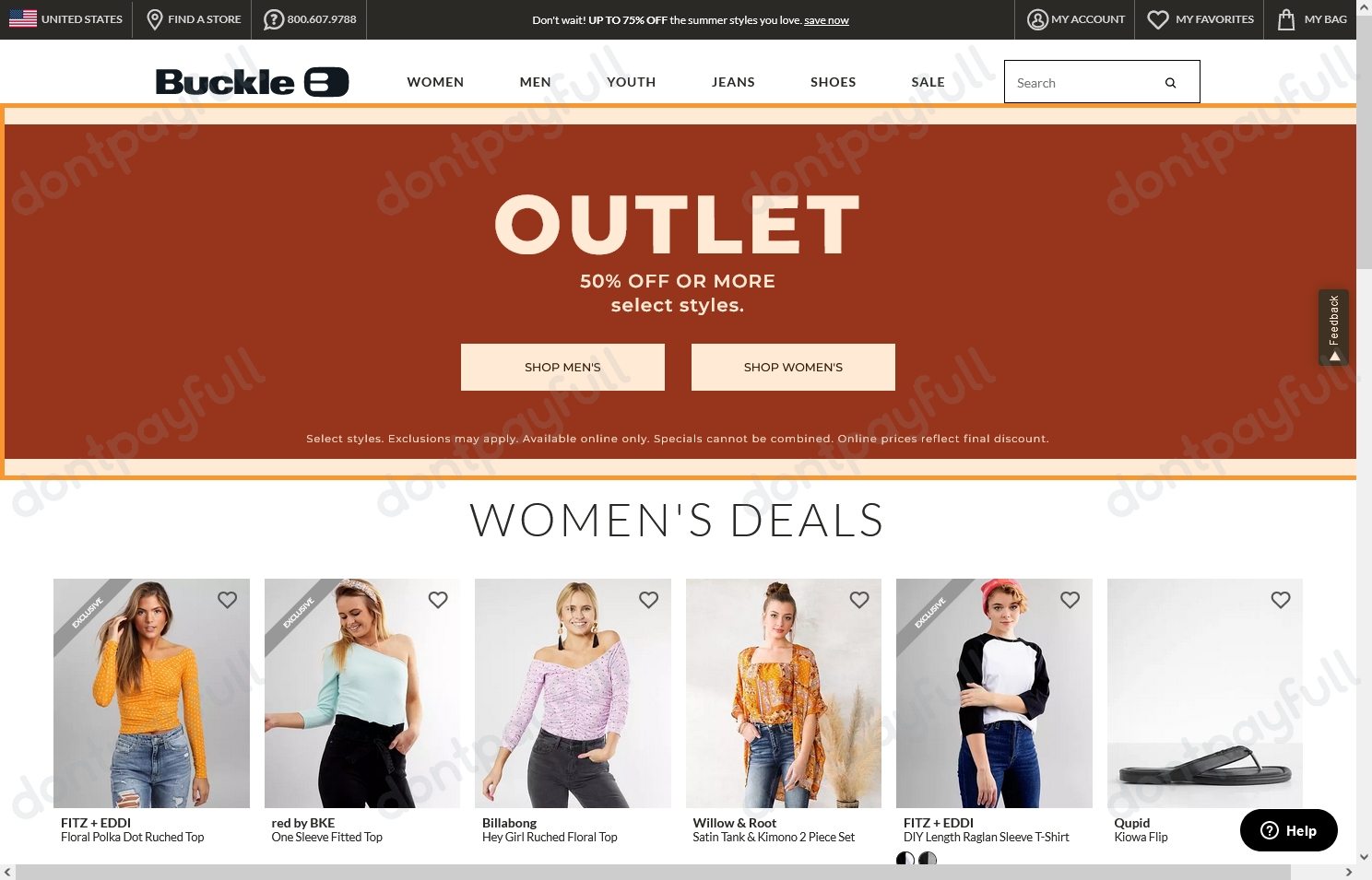 75 Off Buckle Coupons, Promo Codes August 2024