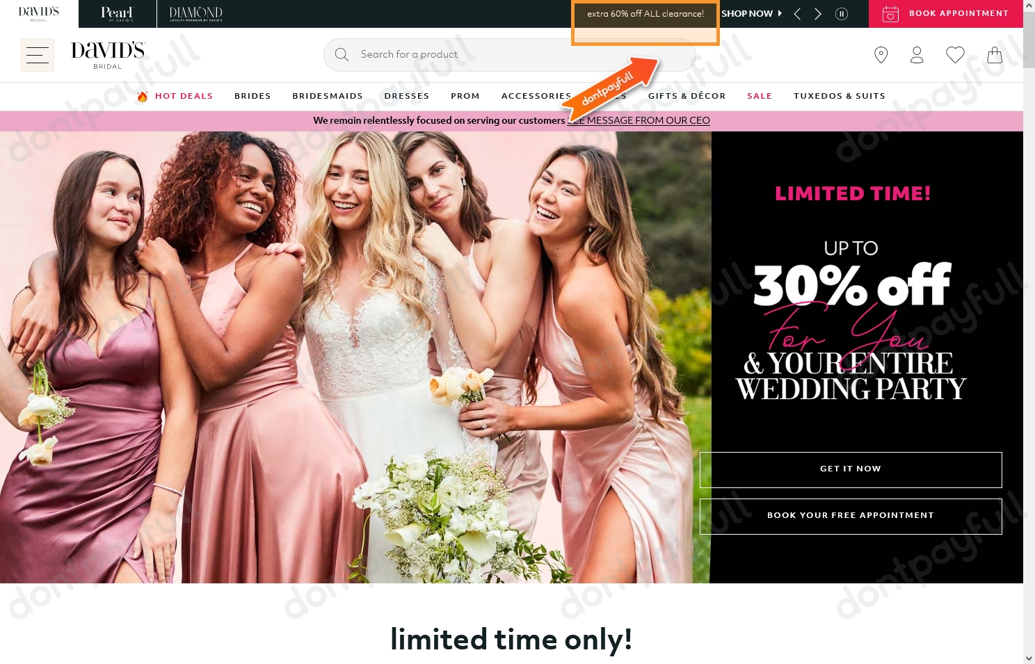 90 Off David's Bridal Coupon, Promo Codes Sep 2023