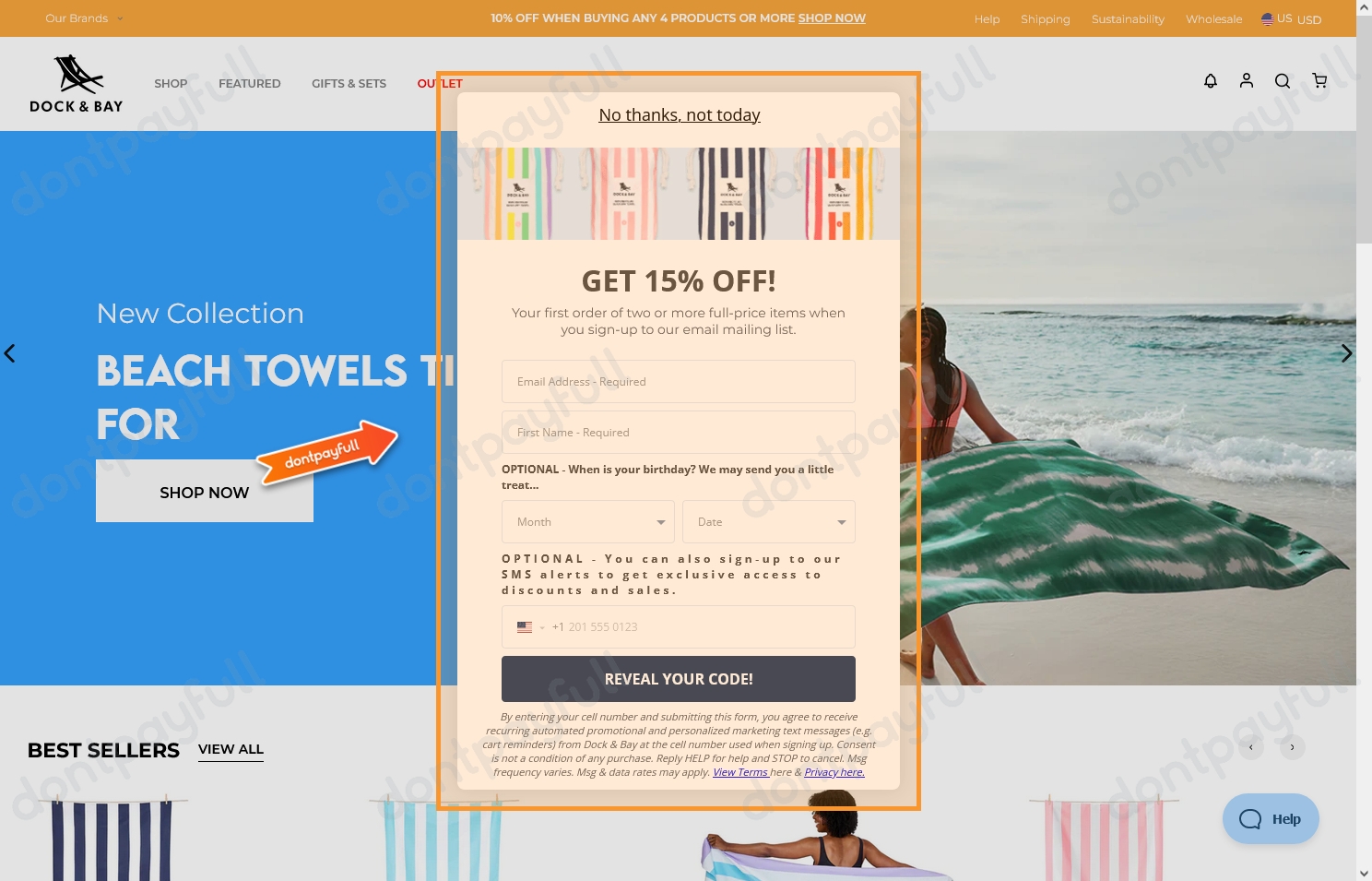 50 Off Dock & Bay DISCOUNT CODE September 2023