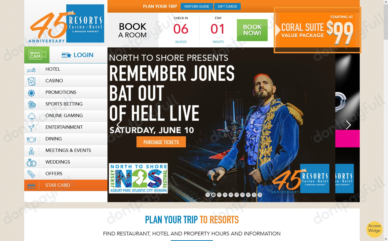 25 Off Resorts Atlantic City PROMO CODES, October 2024