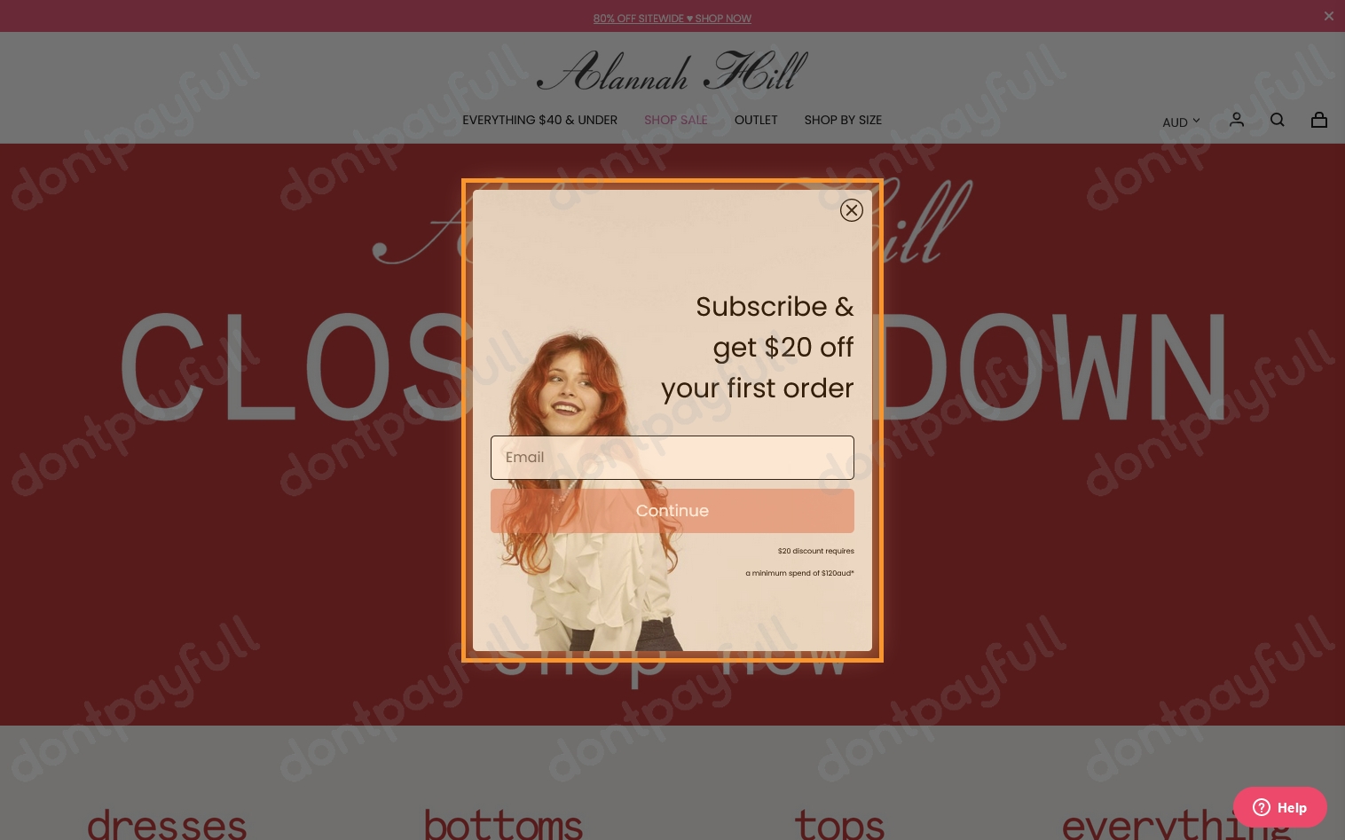 90 Off Alannah Hill DISCOUNT CODE September 2023