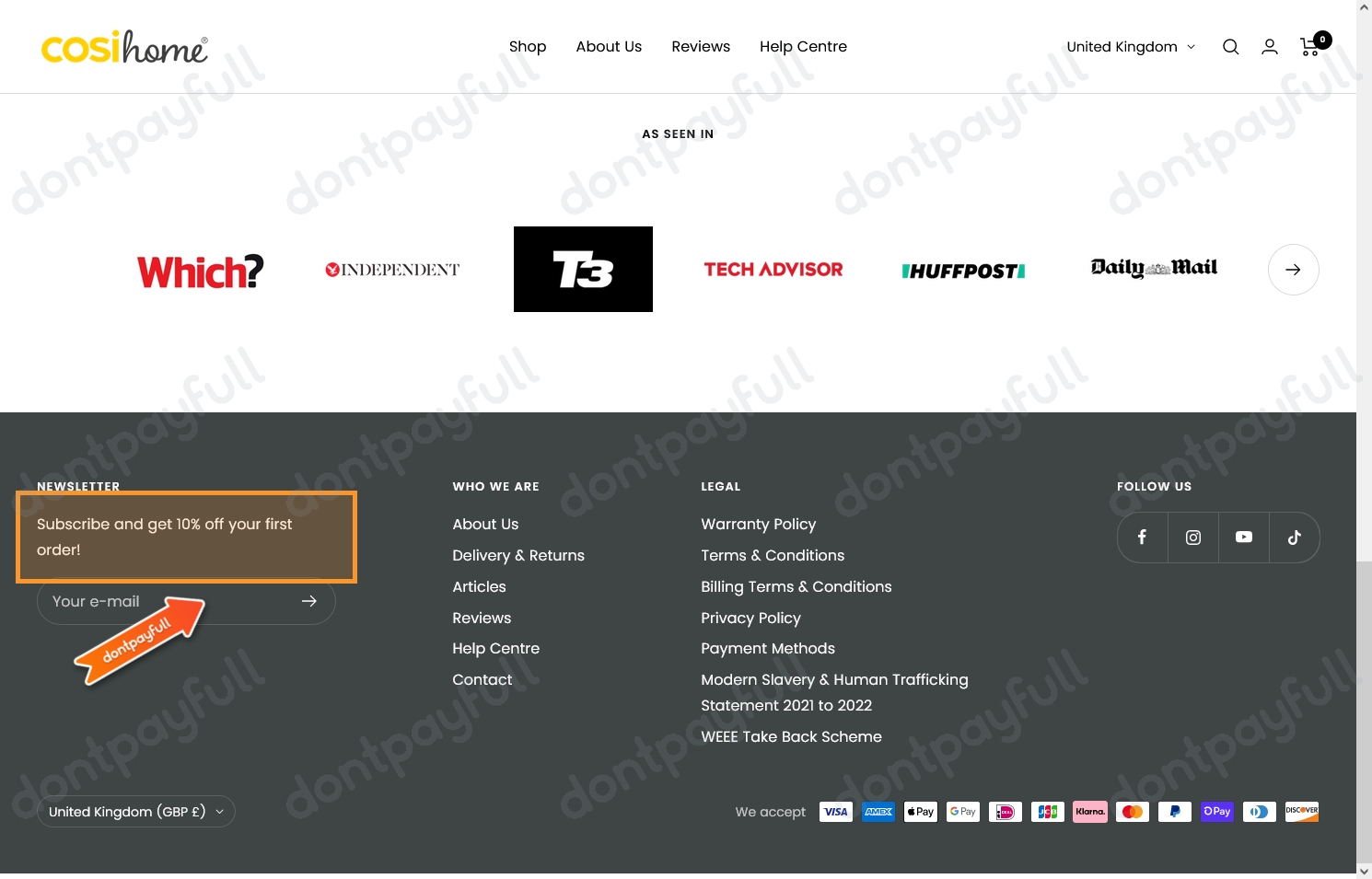 10 Off Cosi Home DISCOUNT CODES ⇨ September 2024