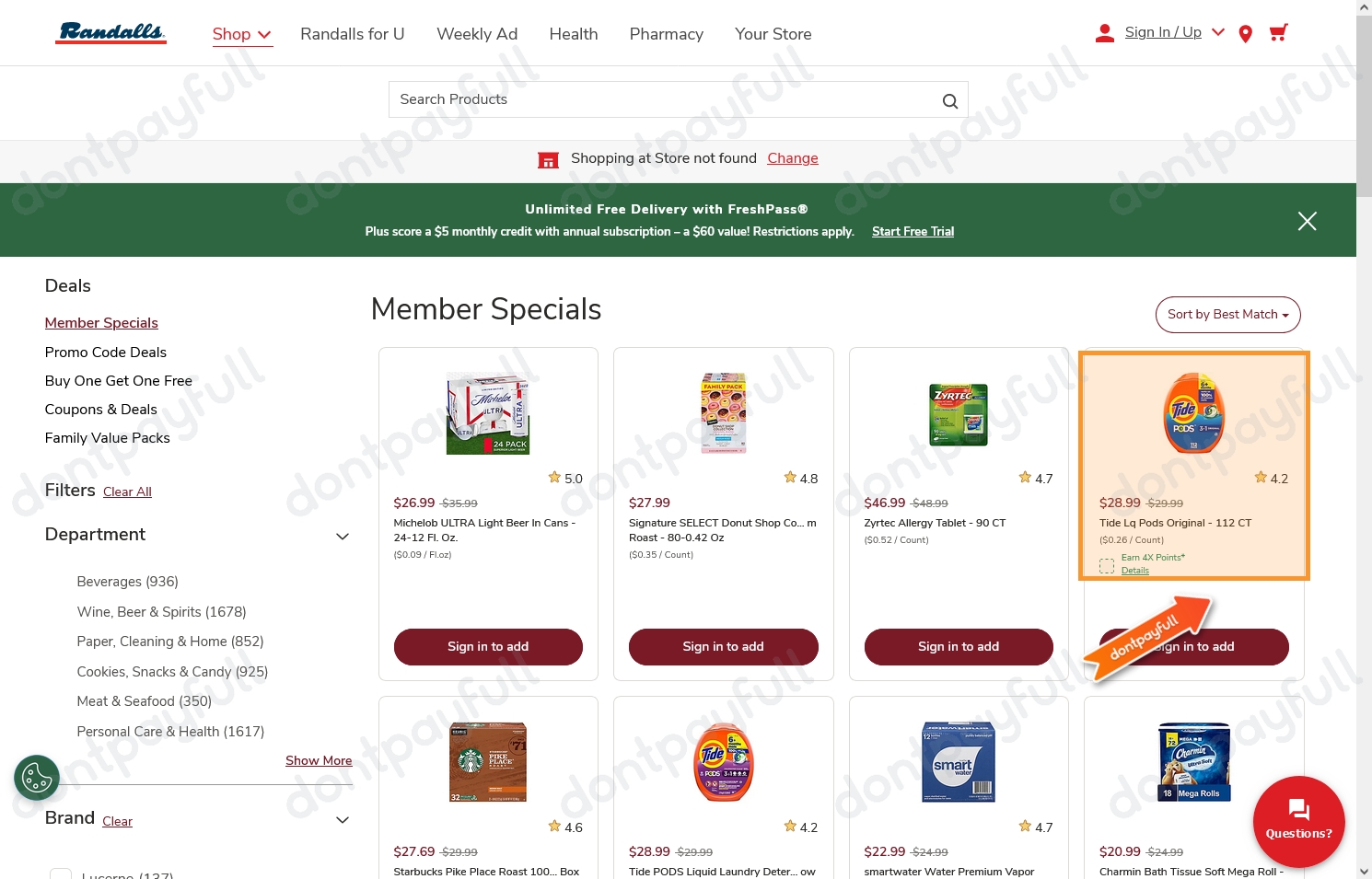 25 Off Randalls Promo Code, Coupons June 2024