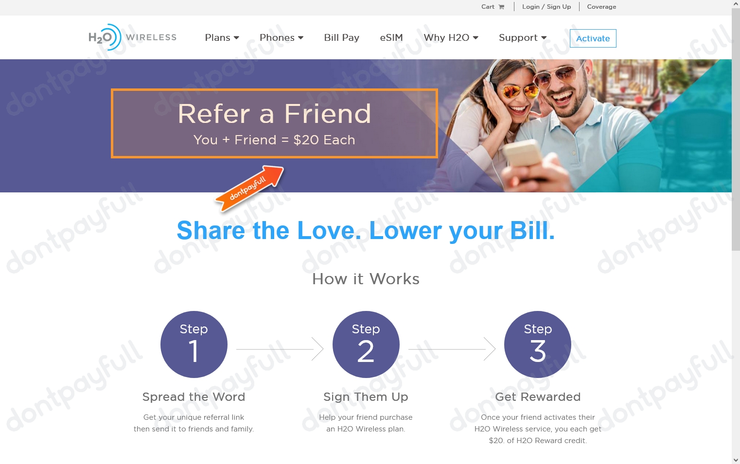 50 Off H2O Wireless PROMO CODES ⇨ October 2024