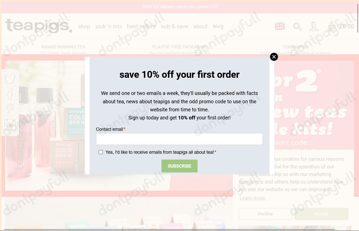 15 Off Teapigs Discount Codes, Promo Codes Oct 2024