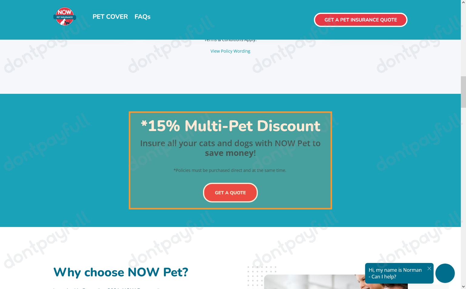 15 Off NOW Pet Insurance Discount Codes, August 2024
