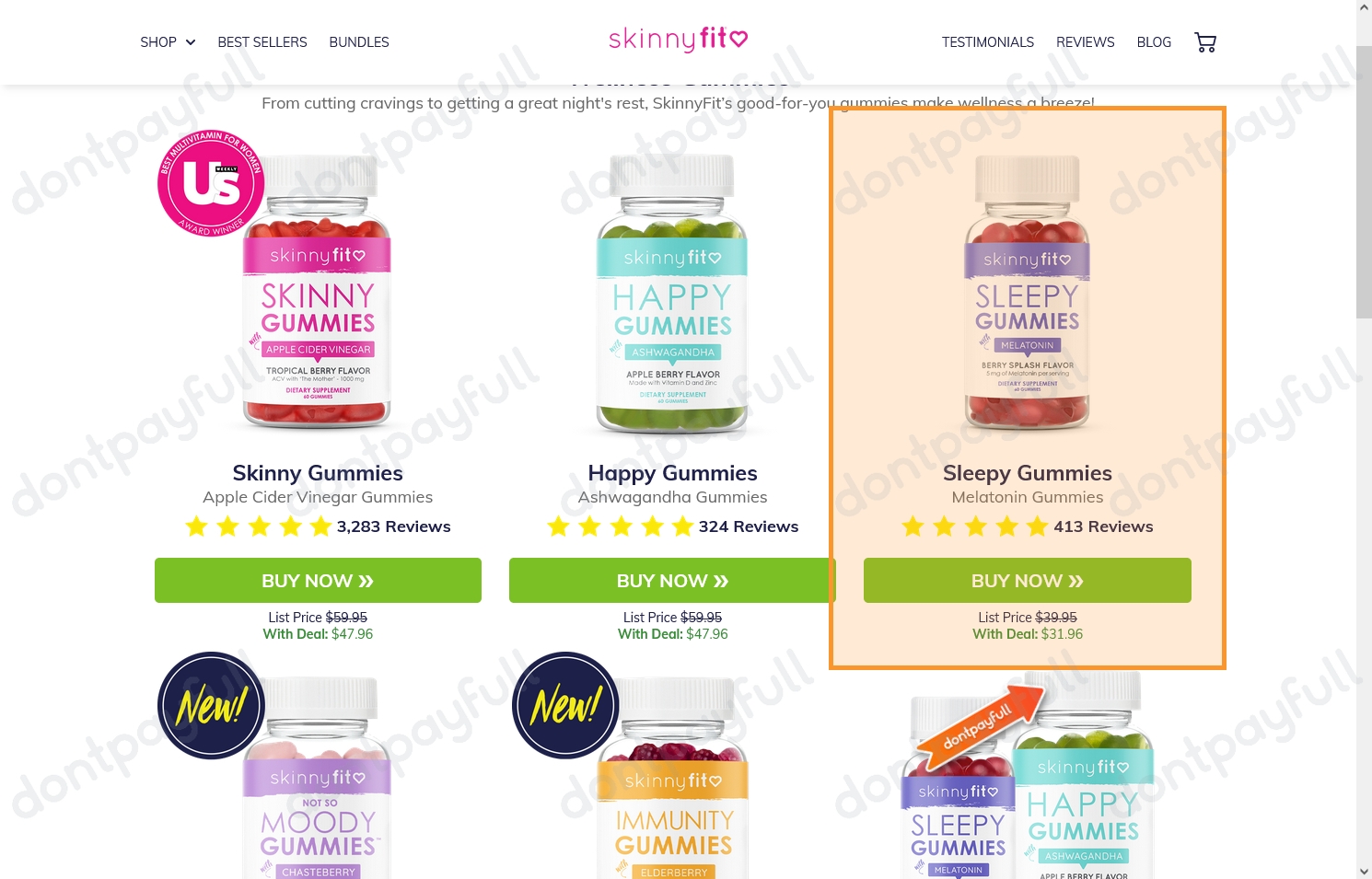20 Off SkinnyFit Coupon, Promo Codes June 2024