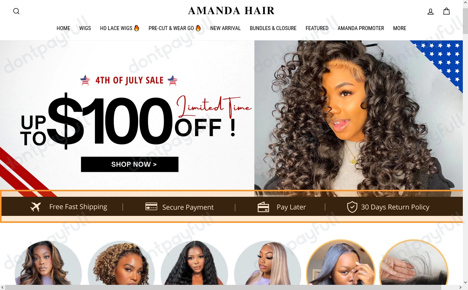 70 Off Amanda Hair DISCOUNT CODES ⇨ August 2024