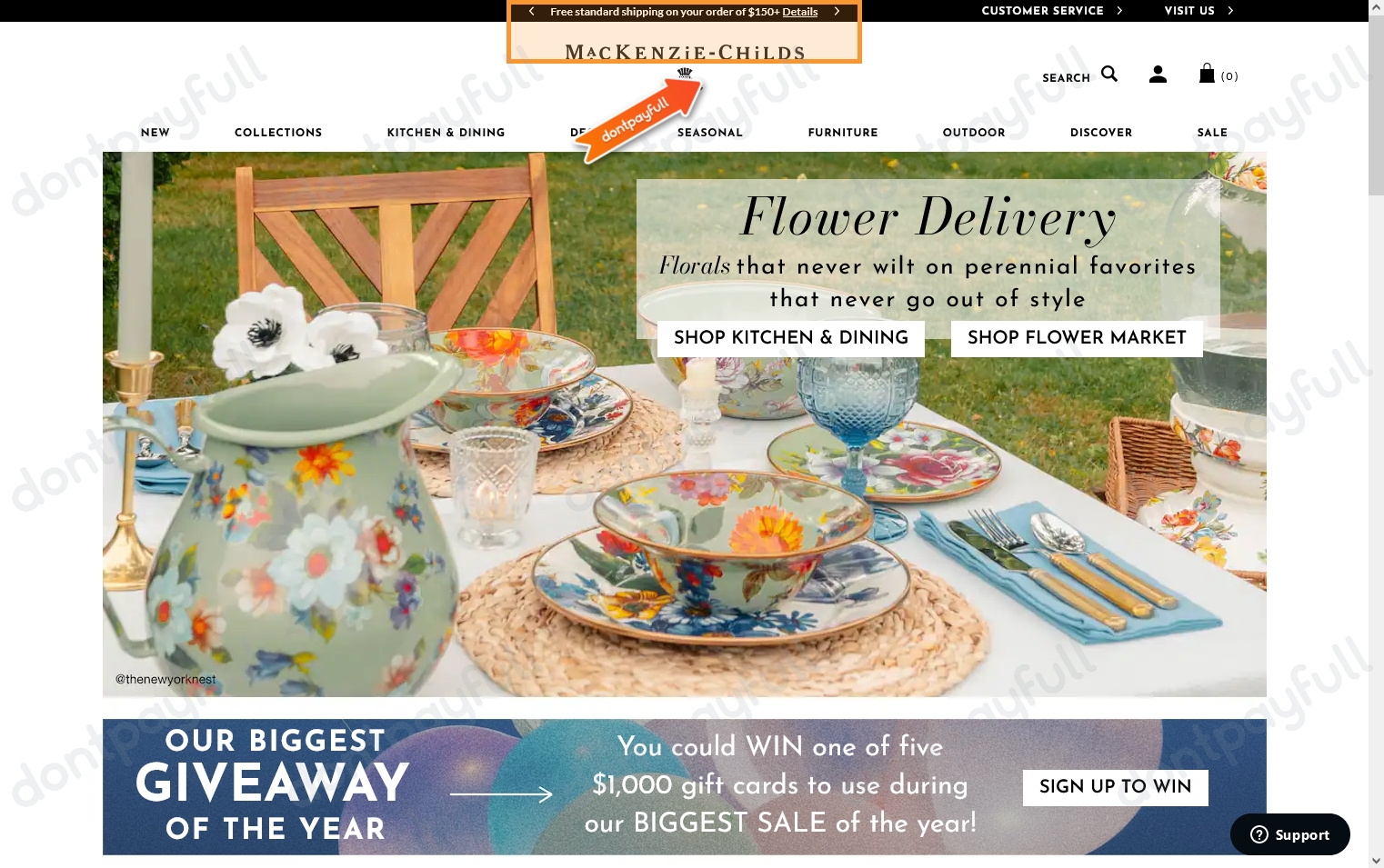 75 Off MacKenzie Childs Promo Code, Coupons, July 2024