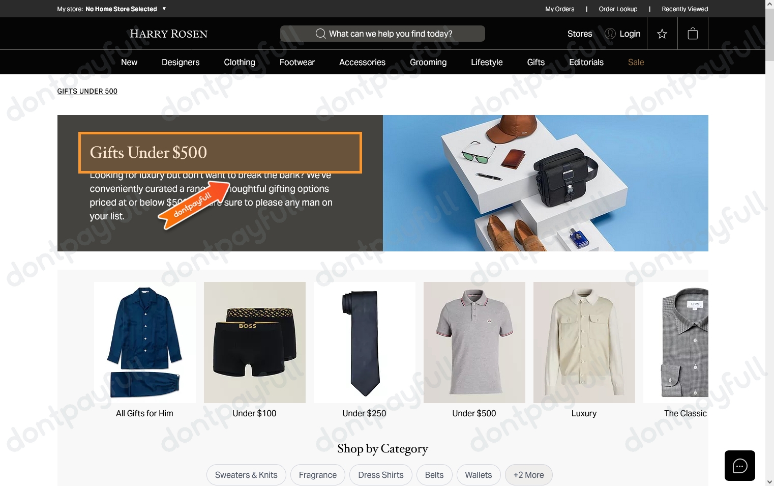 50 Off Harry Rosen DISCOUNT CODES September 2024