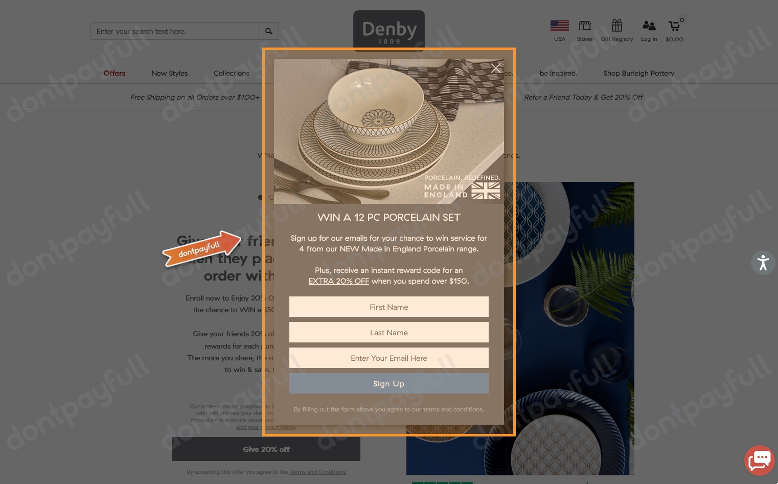 80 Off Denby PROMO CODE ⇨ (50 ACTIVE) July 2024