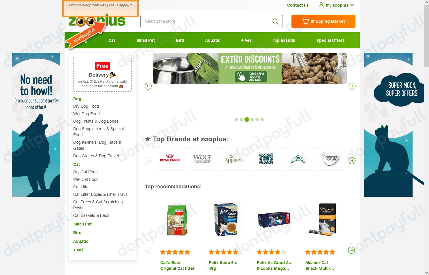 50 Off Zooplus Discount Codes, Coupon Codes Aug 2024