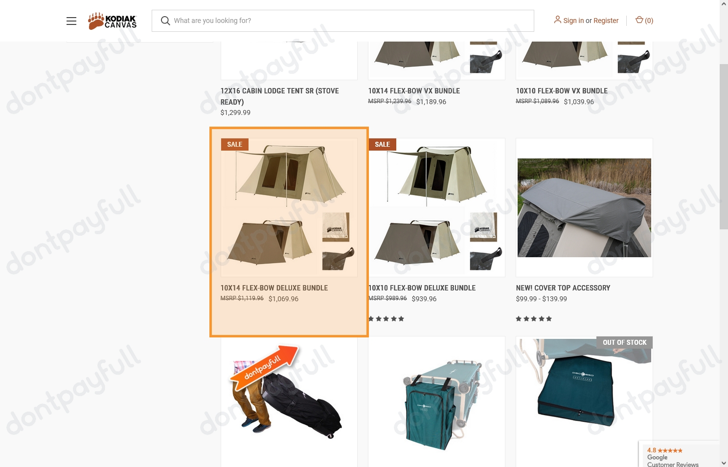 44 Off Kodiak Canvas COUPON CODE ⇨ September 2023