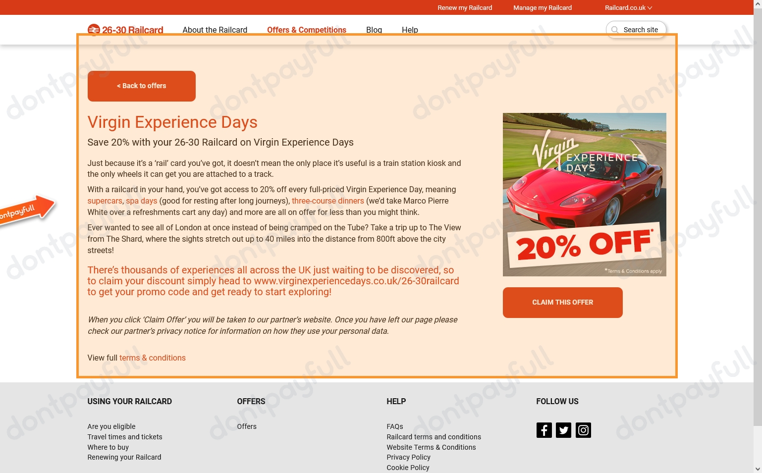 50 Off 2630 Railcard Promo Code (12 Active) June 2024