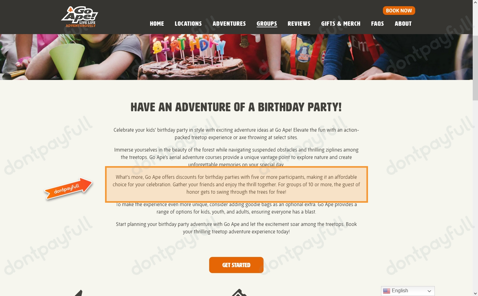 30 Off Go Ape Promo Code, Coupons December 2023