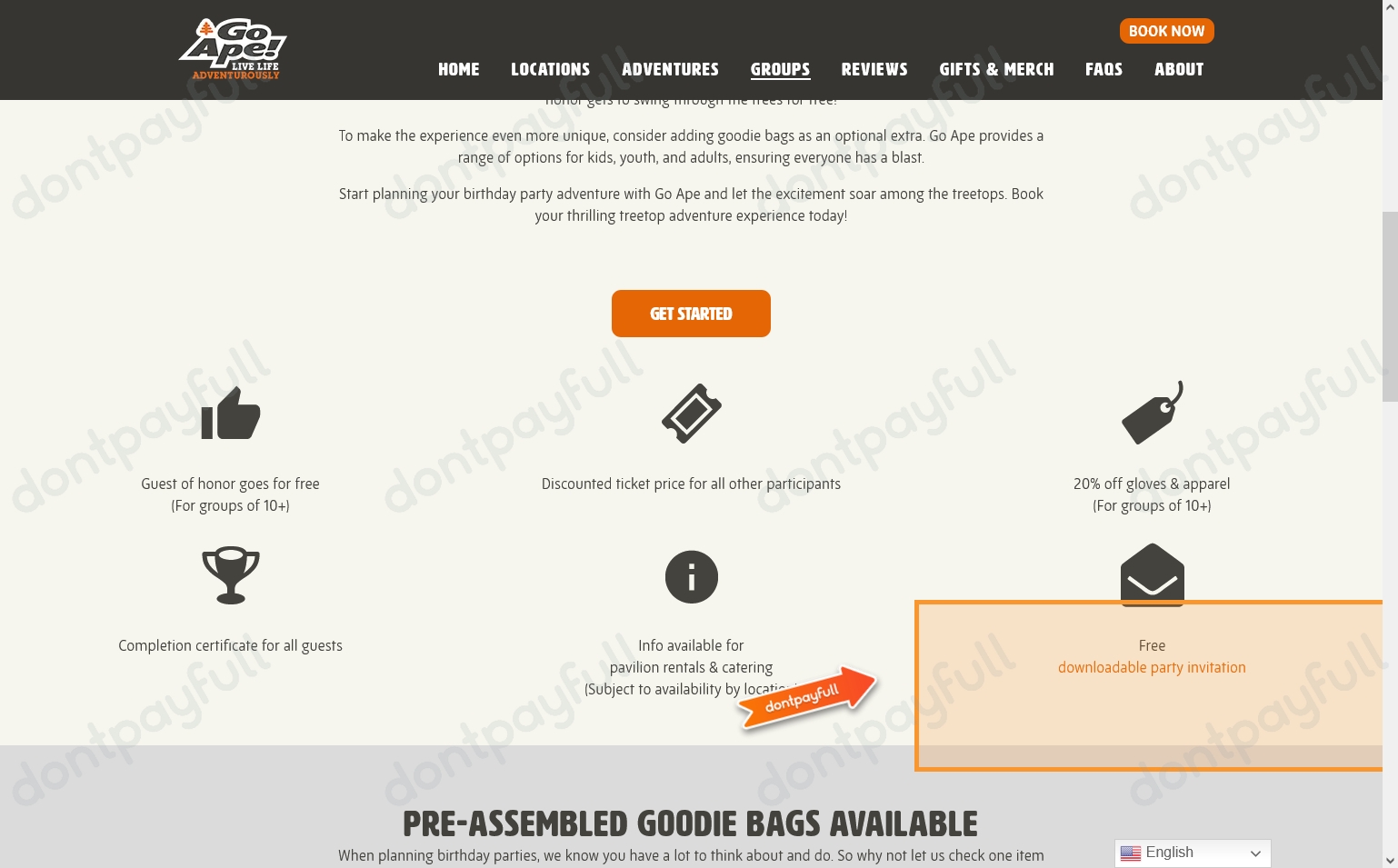 30 Off Go Ape Promo Code, Coupons December 2023