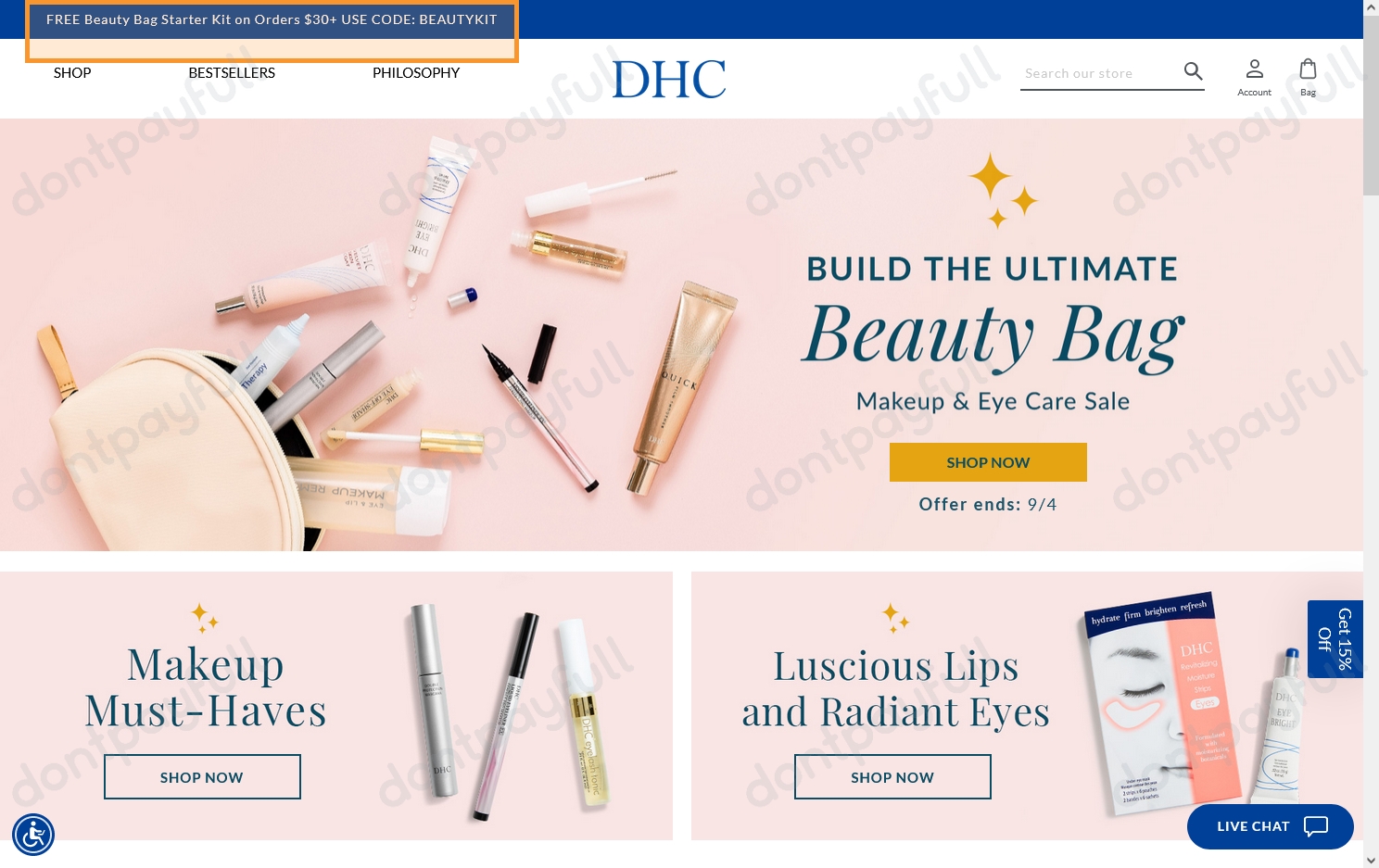 60 Off DHC Promo Code, Coupons July 2024