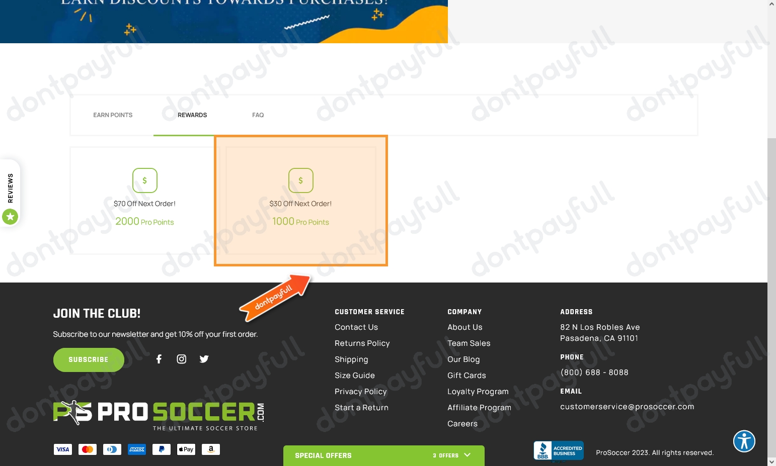 70 Off Pro Soccer PROMO CODE (37 ACTIVE) July 2024