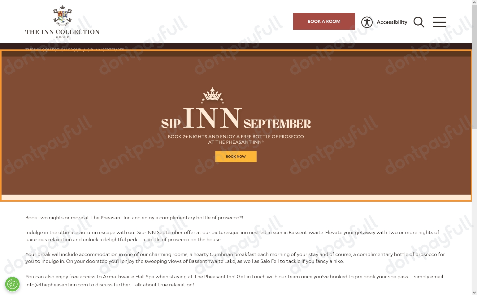 30 Off Inn Collection Group PROMO CODES October 2024