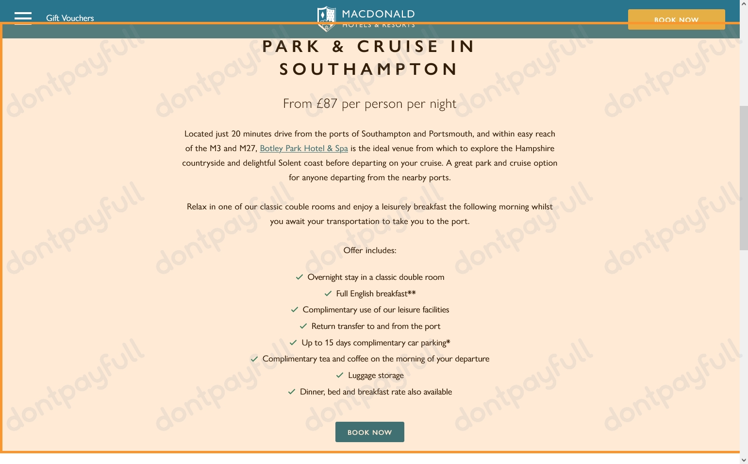 25 Off Macdonald Hotel DISCOUNT CODES August 2024